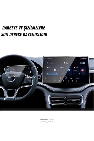 BYD SEAL U DM-İ 2024-2025 Hayalet Gösterge ve Multimedya Uyumlu Set Nano Ekran Koruyucu
