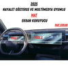Opel Grandland 2025 Hayalet Gösterge ve Multimedya Uyumlu Mat Ekran Koruyucu