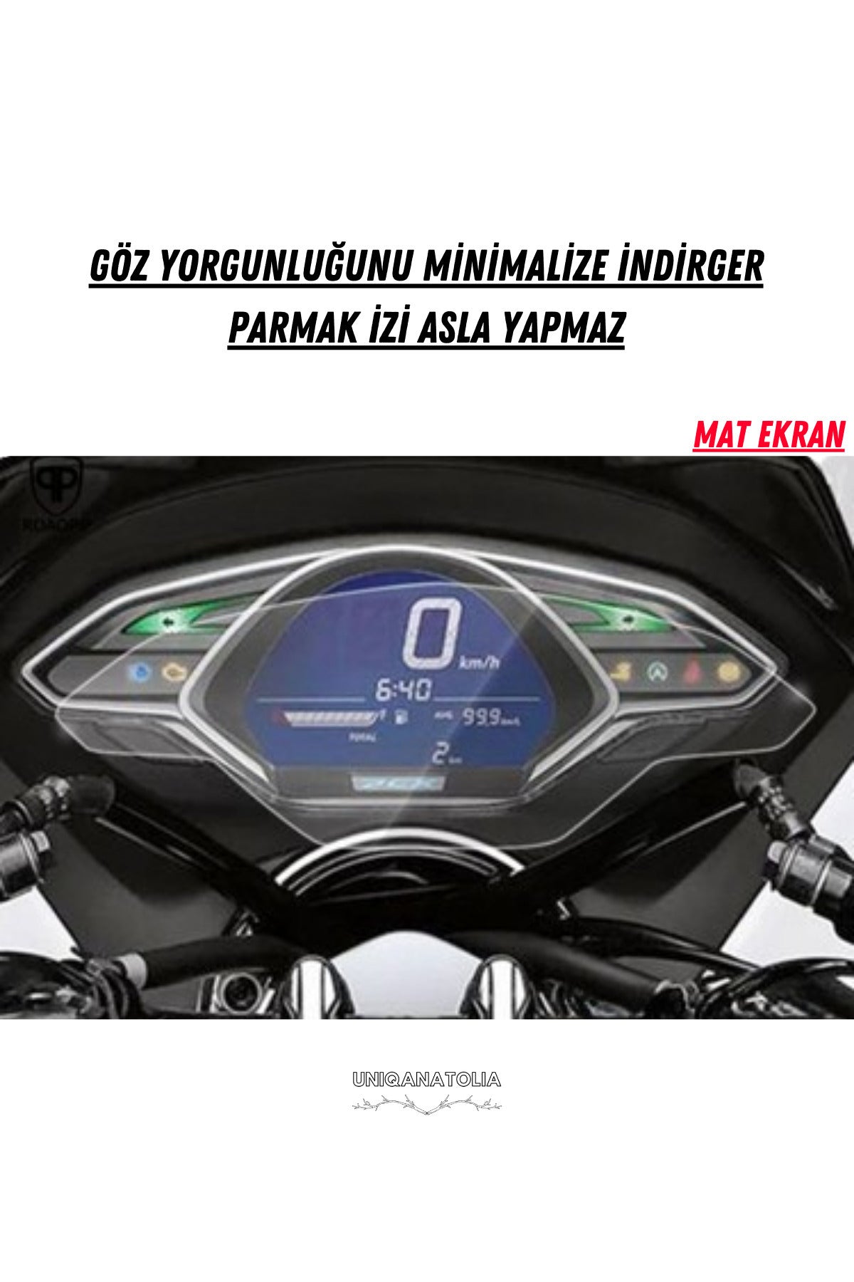 Honda Pcx 2018-2020 Dijital Gösterge Uyumlu Mat Ekran Koruyucu