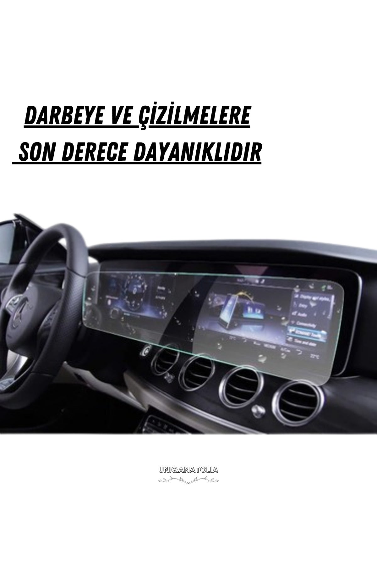 Mercedes CLA 200 2025 Navigasyon ve Bilgi Ekran Uyumlu Nano Ekran Koruyucu