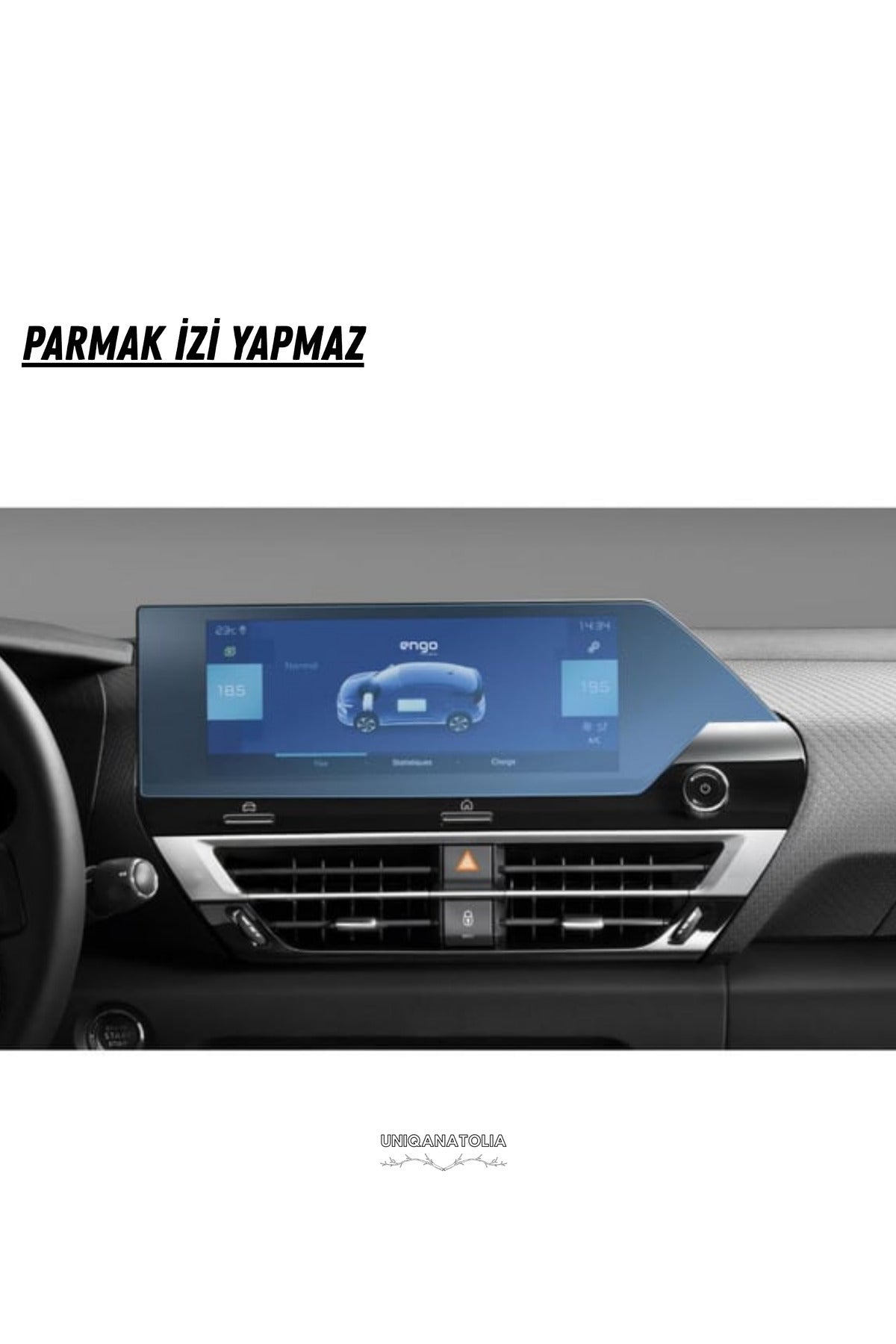 Citroen C4 X-C4 X Max 2025 Navigasyon ve Multimedya Uyumlu Nano Ekran Koruyucu