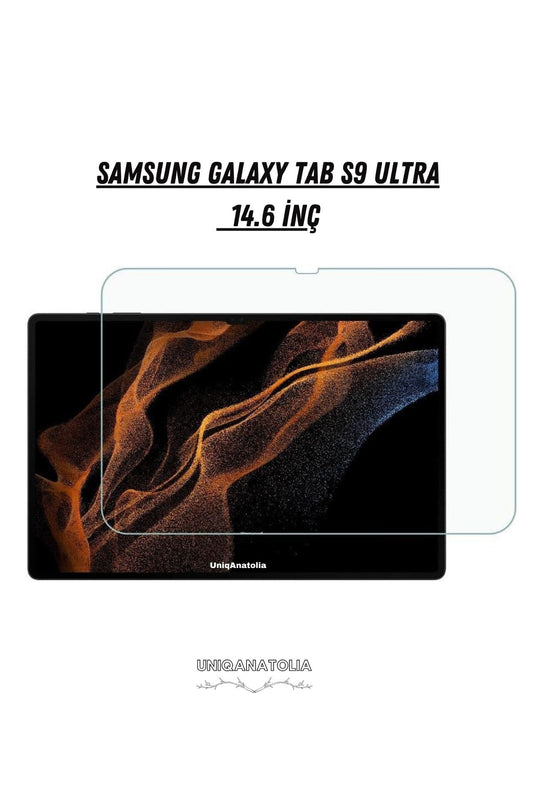 Samsung Galaxy Tab S9 Ultra Temperli Kırılmaz Ekran Koruyucu
