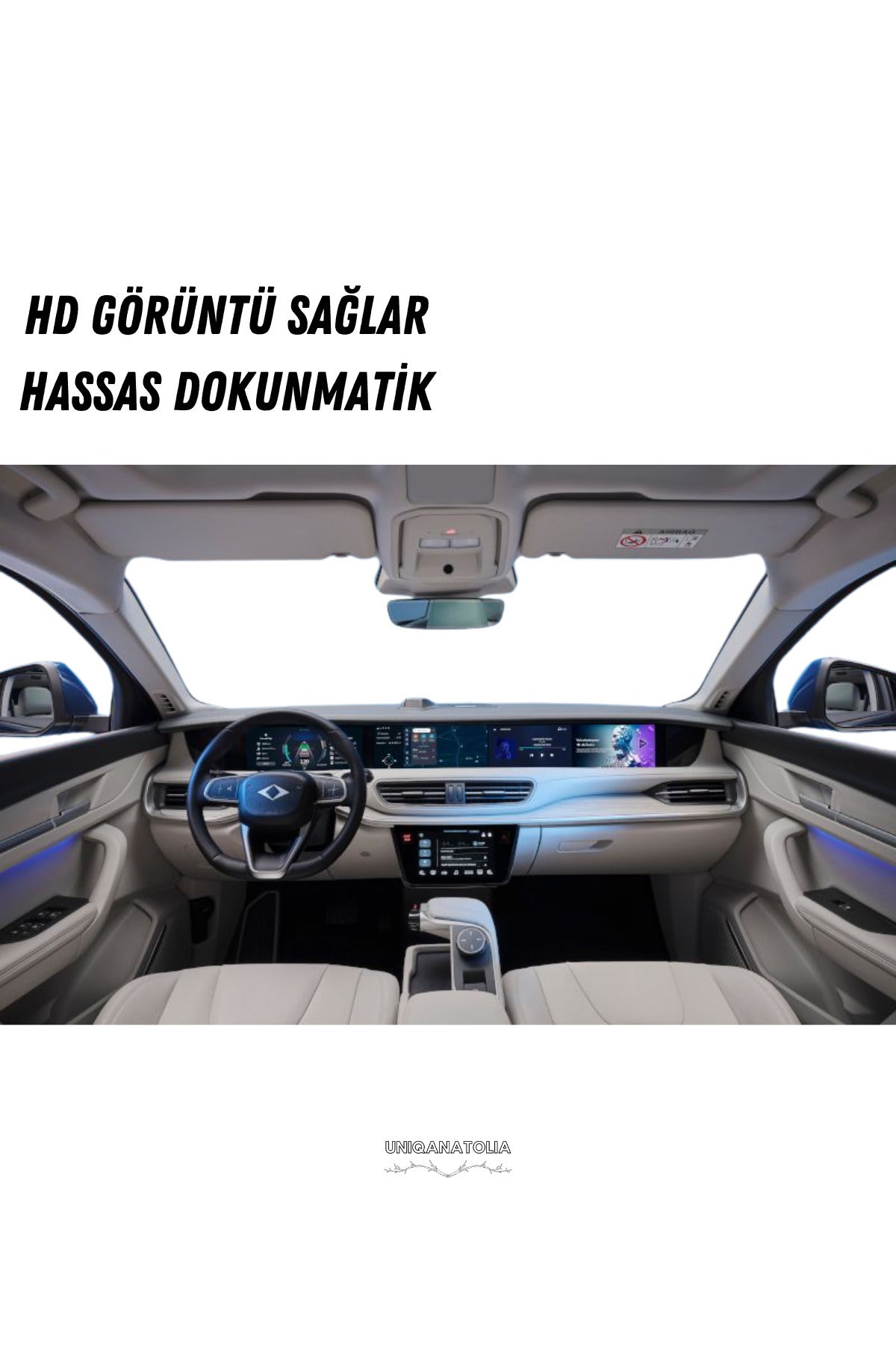 Togg T10F Bilgi Ekran ve Multimedya Uyumlu Set Nano Ekran Koruyucu