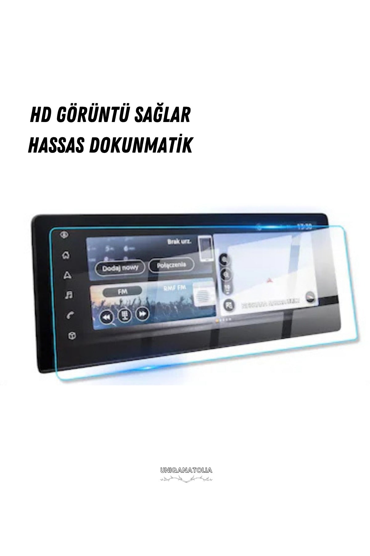 Nissan Qashaqai 2026 Navigasyon ve Multimedya Uyumlu Nano Ekran Koruyucu