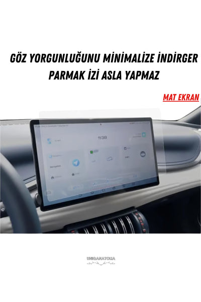 BYD Atto 2 Comford 2025 Multimedya Uyumlu Mat Ekran Koruyucu