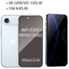 iPhone 17 Air Anti-Static 3D Prıvacy Hayalet Toz Tutmayan Kırılmaz Ekran Koruyucu