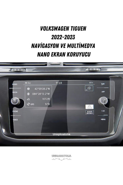 Volkswagen Tiguan 12.9 inç 2024 Multimedya Uyumlu Nano Ekran Koruyucu