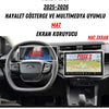 Ford Puma 2025-2026 Hayalet Gösterge Ve Multimedya Uyumlu Set Mat Ekran Koruyucu