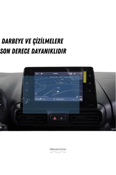 Fıat Doblo 2023-2024 Navigasyon ve Multimedya Uyumlu Nano Ekran Koruyucu