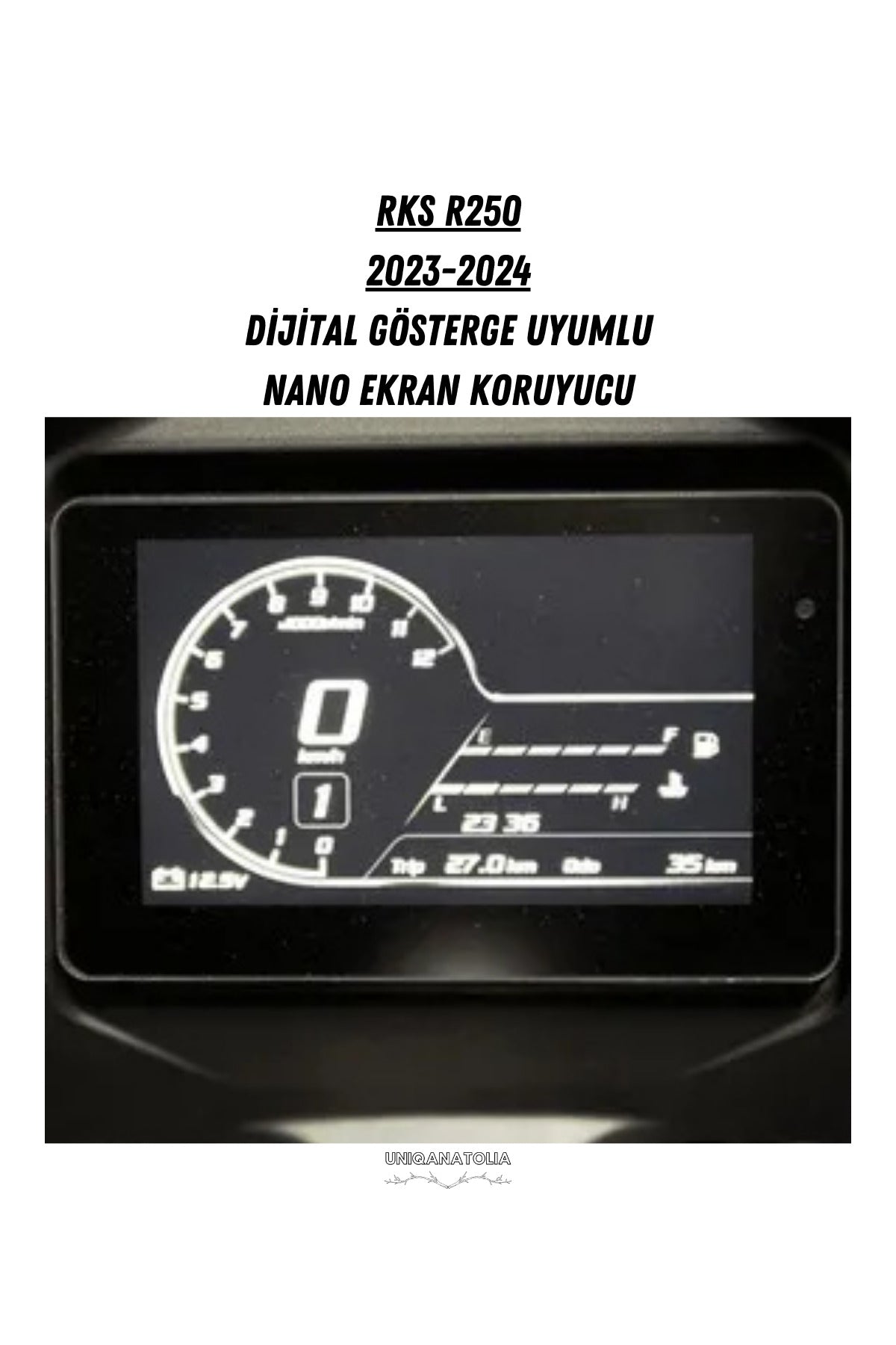 RKS Freccia 150 2022 2023 2024 Dijital Gösterge Uyumlu Nano Ekran Koruyucu