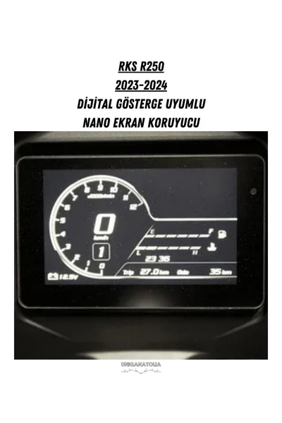 RKS Freccia 150 2022 2023 2024 Dijital Gösterge Uyumlu Nano Ekran Koruyucu