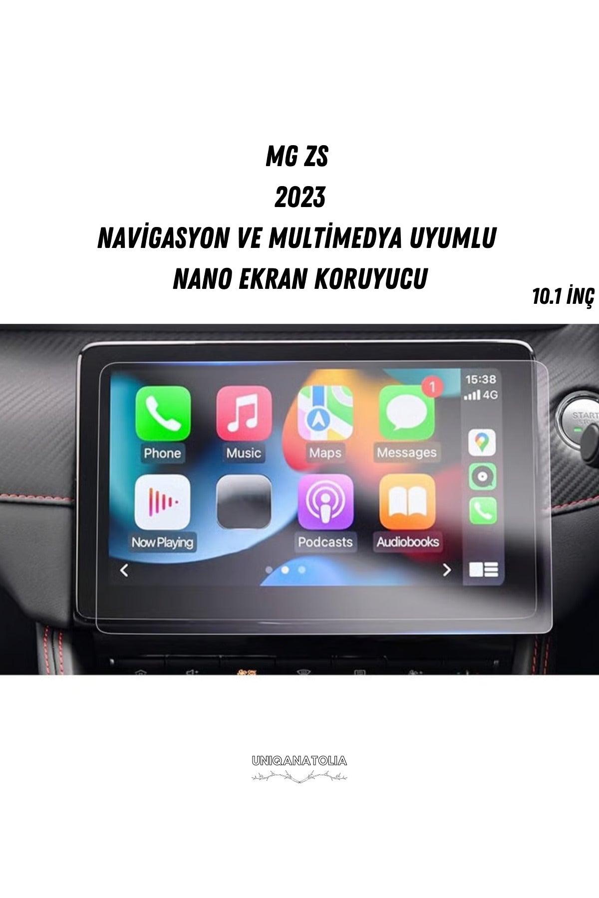MG SZ 2023 Navigasyon ve Multimedya Uyumlu Nano Ekran Koruyucu
