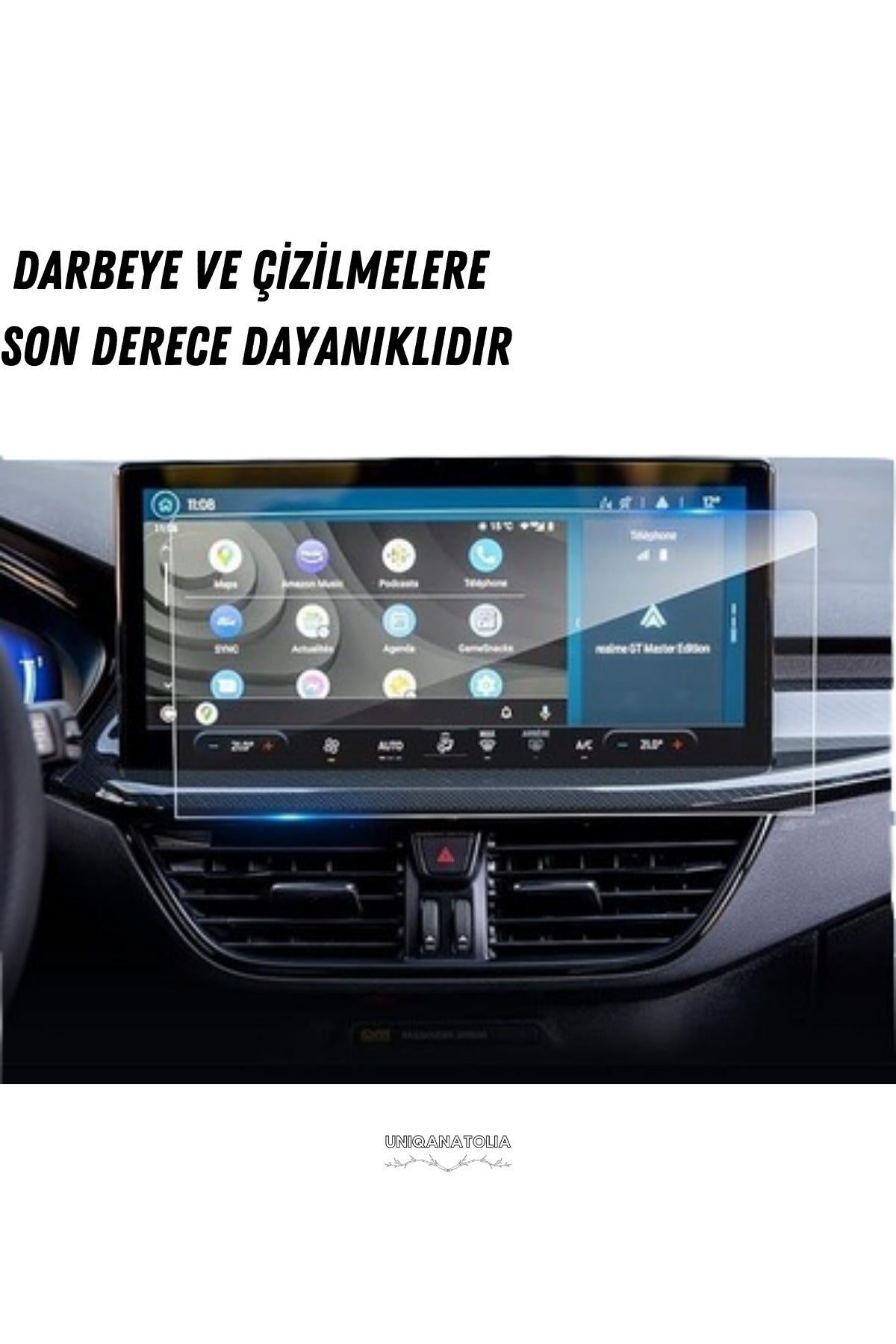 Ford Focus 2025 Navigasyon ve Multimedya Uyumlu Nano Ekran Koruyucu