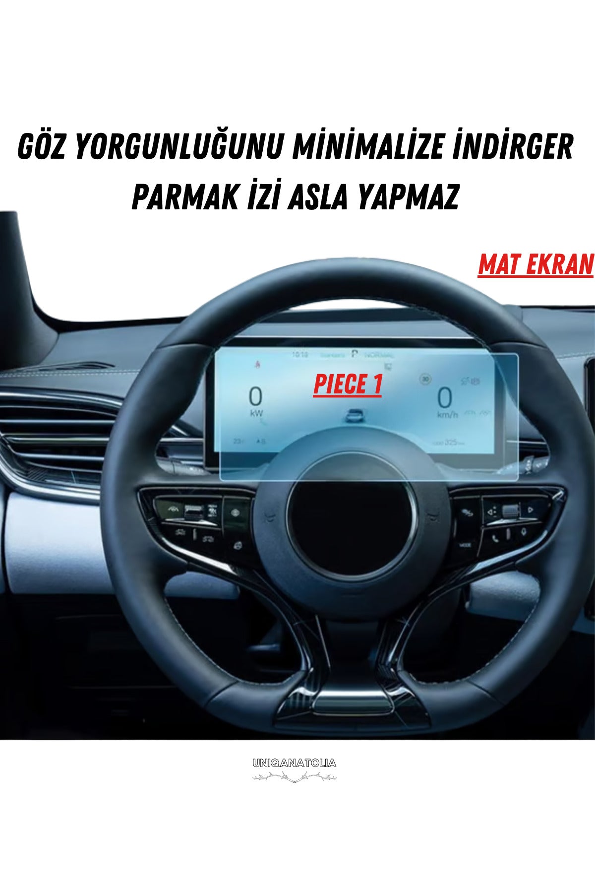 BYD SEAL 2025 Hayalet Ekran ve Multimedya Uyumlu Set Mat Ekran Koruyucu