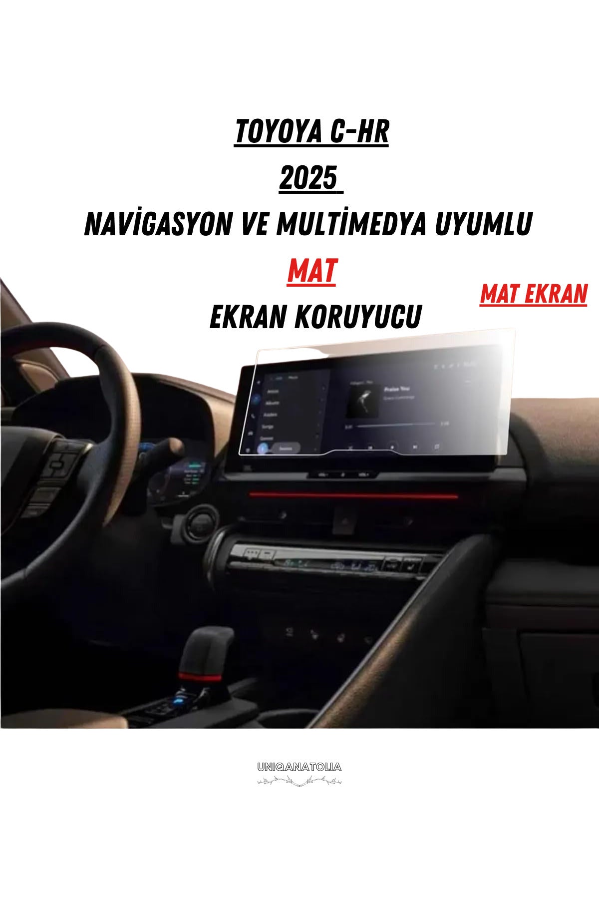 TOGG T10X Ekran Koruyucu Dijital Gösterge Bilgi Multimedya Uyumlu Bütün Set 9h Nano Ekran Koruyucu