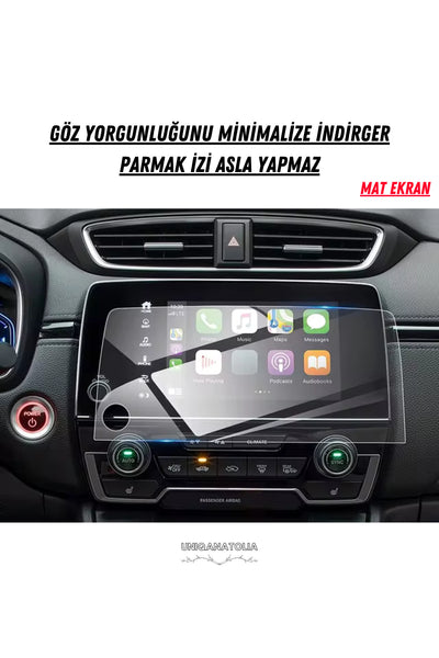 Honda CRV CR-V 2018-2021 Navigasyon ve Multimedya Uyumlu Mat Ekran Koruyucu