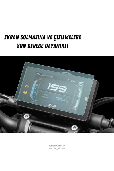 CF MOTO 650 MT 2025-2026 Dijital Gösterge Uyumlu Nano Ekran Koruyucu