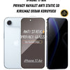 iPhone 17 Air Anti-Static 3D Prıvacy Hayalet Toz Tutmayan Kırılmaz Ekran Koruyucu