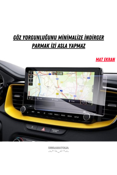 Kıa Xceed 2024-2025 Navigasyon ve Multimedya Uyumlu Mat Ekran Koruyucu