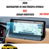 Nissan Juke 2026 Navigasyon ve Multimedya Uyumlu Mat Ekran Koruyucu
