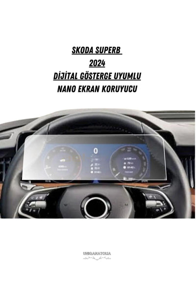 Skoda Octavia Dijital Gösterge Nano Ekran Koruyucu