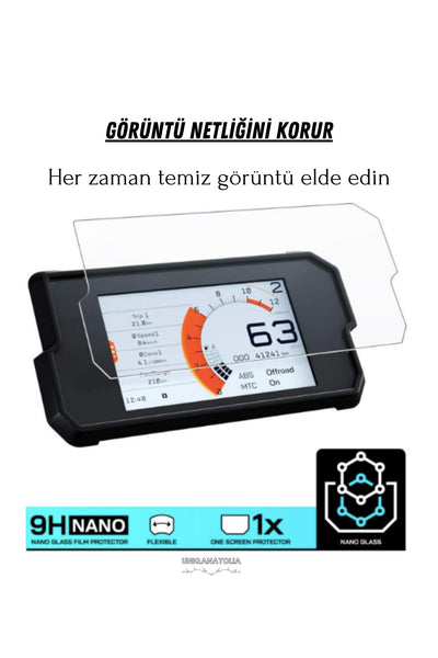 Ktm 390 Duke Dijital Gösterge Uyumlu Nano Ekran Koruyucu 2017 2022