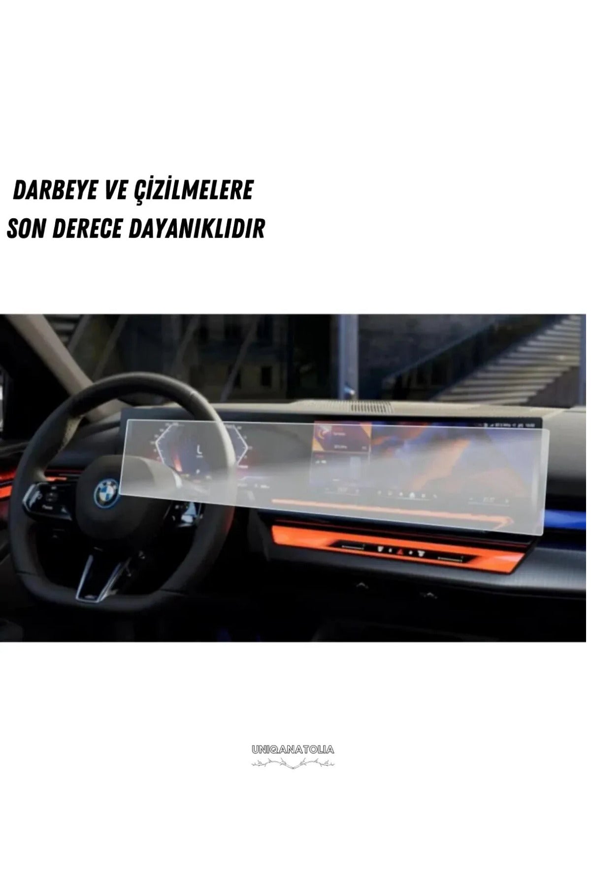 Bmw 520i 2024 Dijital Gösterge ve Multimedya Uyumlu Nano Ekran Koruyucu