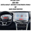 BYD SEAL U DM-İ 2024-2025 Hayalet Gösterge ve Multimedya Uyumlu Set Nano Ekran Koruyucu