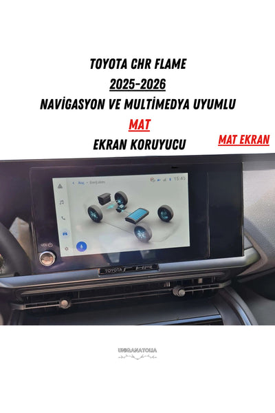Toyota CHR 2026 Navigasyon ve Multimedya Uyumlu Nano Ekran Koruyucu