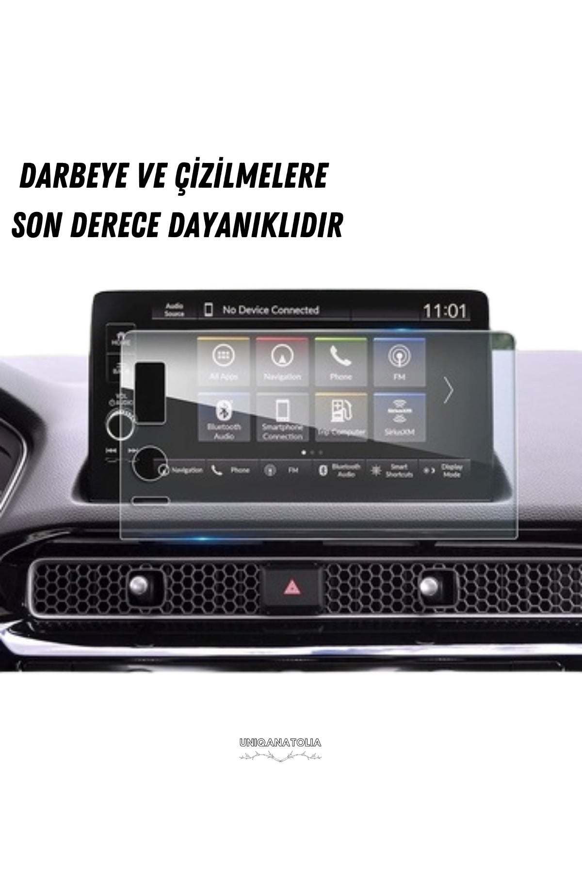 Honda Civic Executive Plus 2025 Navigasyon ve Multimedya Uyumlu Nano Ekran Koruyucu