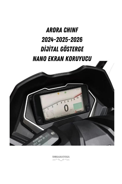Arora Chinf 2024-2025-2026 Dijital Gösterge Uyumlu Nano Ekran Koruyucu