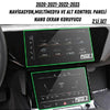 Audi Q7 2020 2021 2022 2023 Multimedya ve Alt Kontrol Panel Uyumlu Nano Ekran Koruyucu