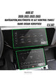 Audi Q7 2020 2021 2022 2023 Multimedya ve Alt Kontrol Panel Uyumlu Nano Ekran Koruyucu