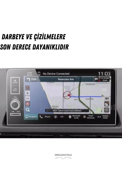 Honda Civic Elegance 2025 Navigasyon ve Multimedya Uyumlu Nano Ekran Koruyucu