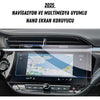 Opel Corsa 2025 Navigasyon ve Multimedya Uyumlu Nano Ekran Koruyucu