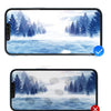 iPhone 14 Pro Kırılmaz Antı-Statıc 3D Toz Tutmayan Ekran Koruyucu
