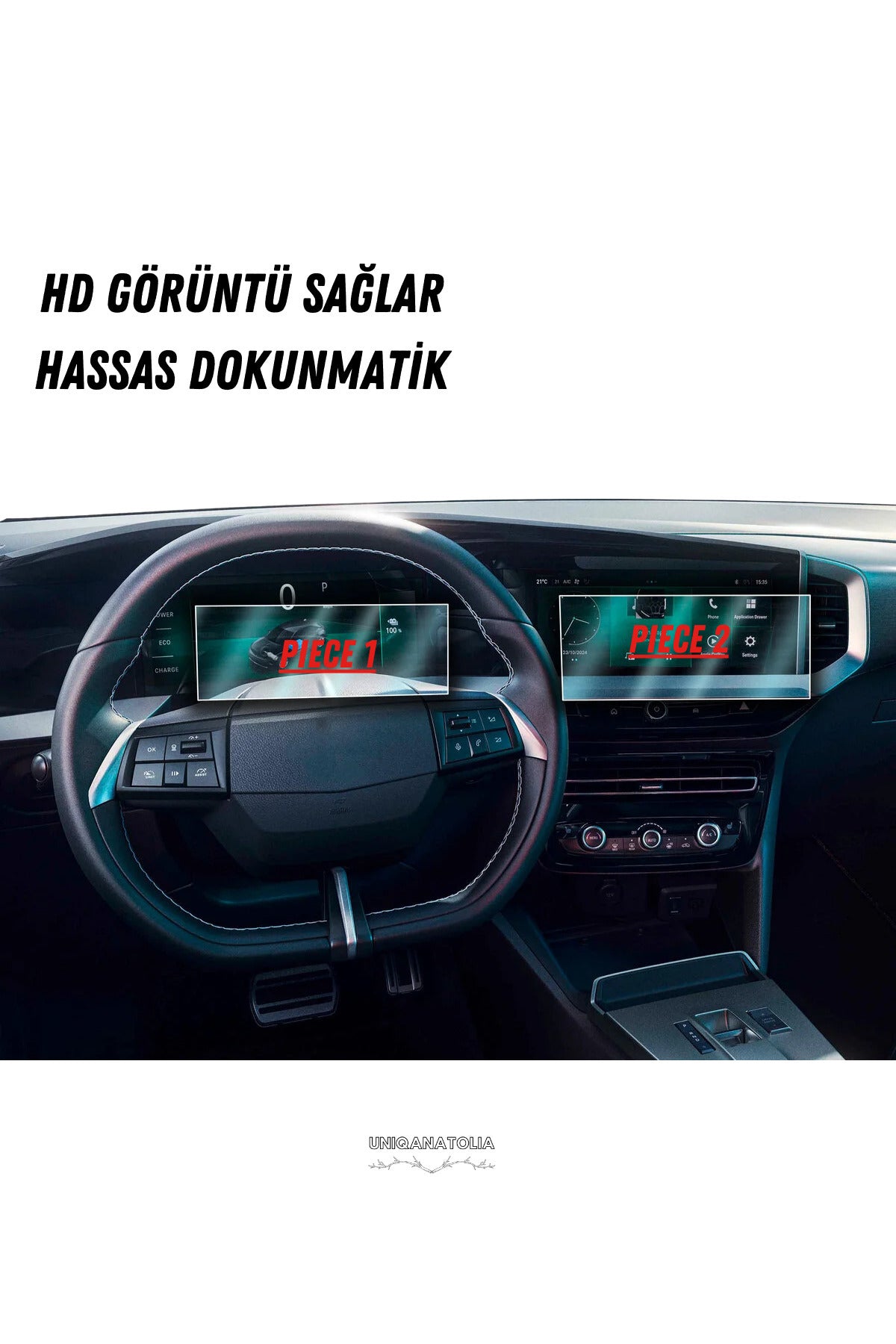 Opel Mokka 2025 Hayalet Gösterge ve Multimedya Uyumlu Set Nano Ekran Koruyucu