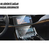 Audi Q8 2025 Navigasyon,Multimedya ve Alt Kontrol Paneli Uyumlu Nano Ekran Koruyucu