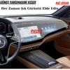 Mercedes E180 2026 Hayalet Gösterge ve Multimedya Uyumlu Set Mat Ekran Koruyucu