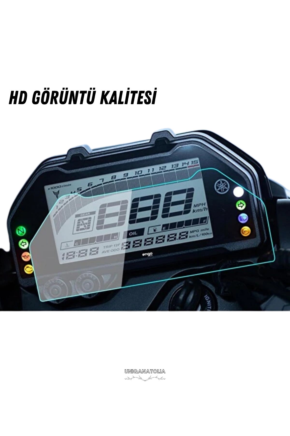 Yamaha MT-25 2025-2026 Dijital Gösterge Uyumlu Nano Ekran Koruyucu