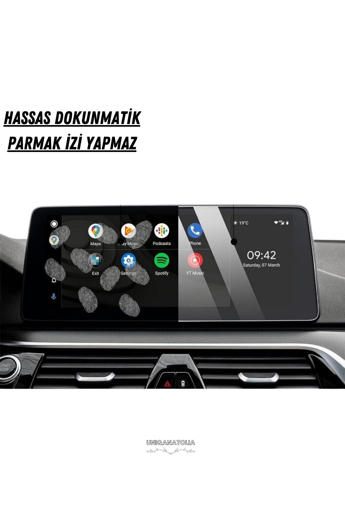 Bmw G30 520 Lci Makyajlı Kasa Multimedya Uyumlu Nano Ekran Koruyucu