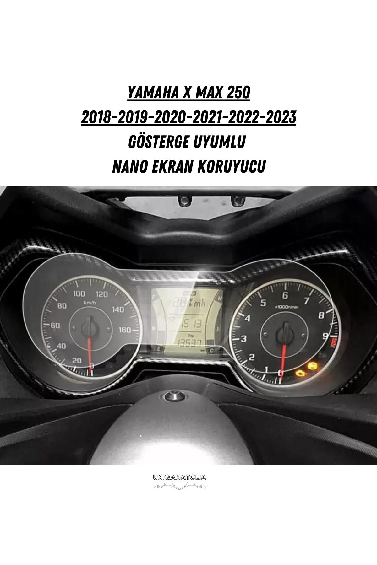 Yamaha N Max 2021 2022 2023 2024 Dijital Gösterge Uyumlu Nano Ekran Koruyucu