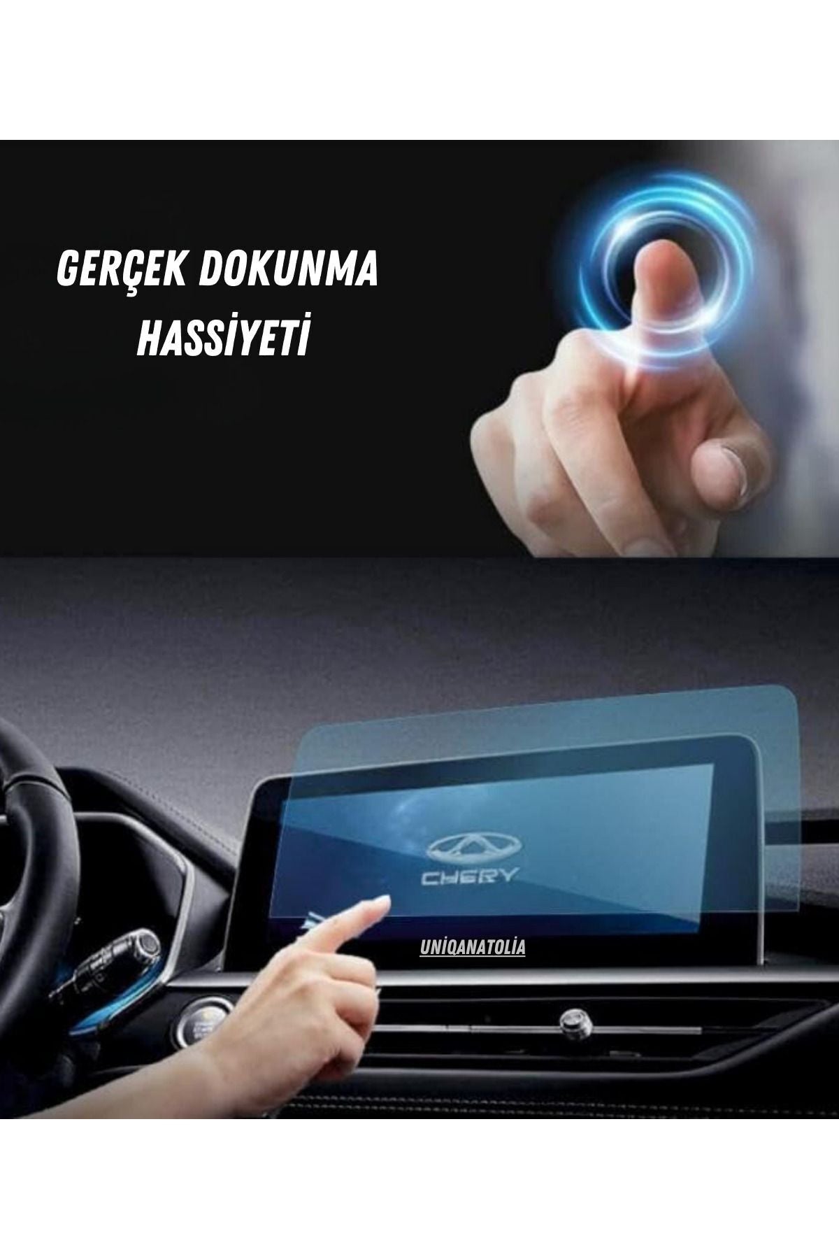 Chery Tiggo 7 Pro 2023 Navigasyon ve Multimedya Uyumlu Nano Ekran Koruyucu