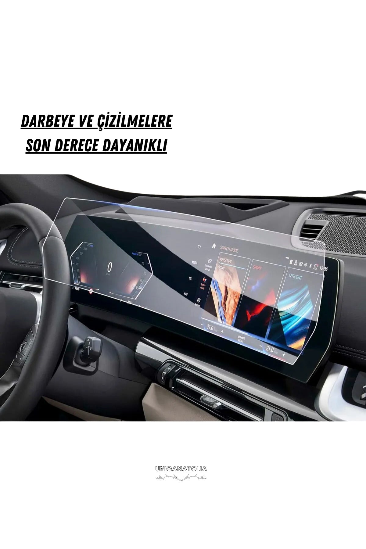Bmw X2 2024 Dijital Gösterge ve Multimedya Uyumlu Nano Ekran Koruyucu