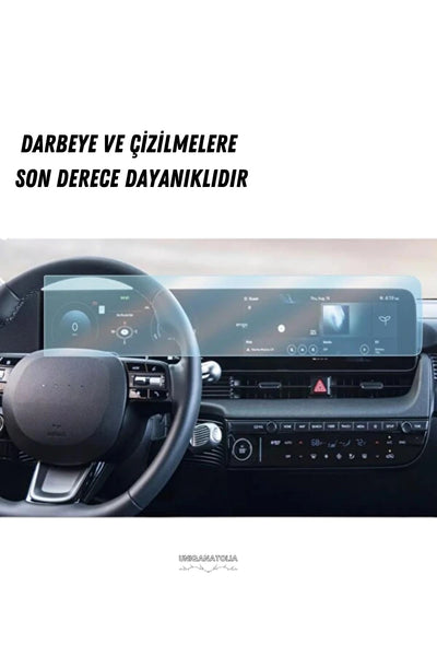 Hyundai Ioniq 5 2026 Multimedya ve Yolcu Ekran Uyumlu Nano Ekran Koruyucu