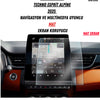 Renault Clio 2023 2024 Link 7.3 inç Navigasyon ve Multimedya Uyumlu Nano Ekran Koruyucu