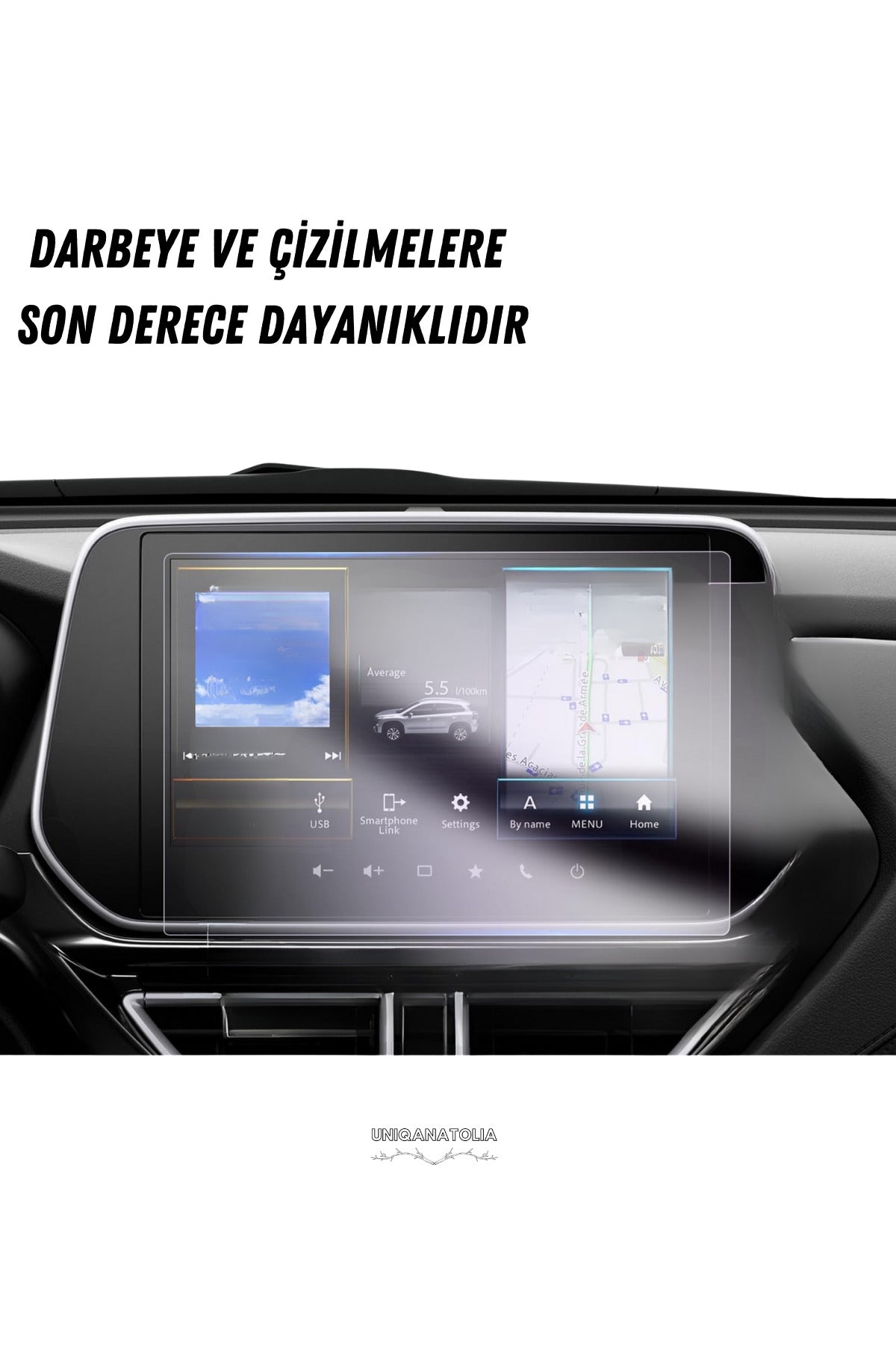 Suzuki S-Cross 2025 Navigasyon ve Multimedya Uyumlu Nano Ekran Koruyucu