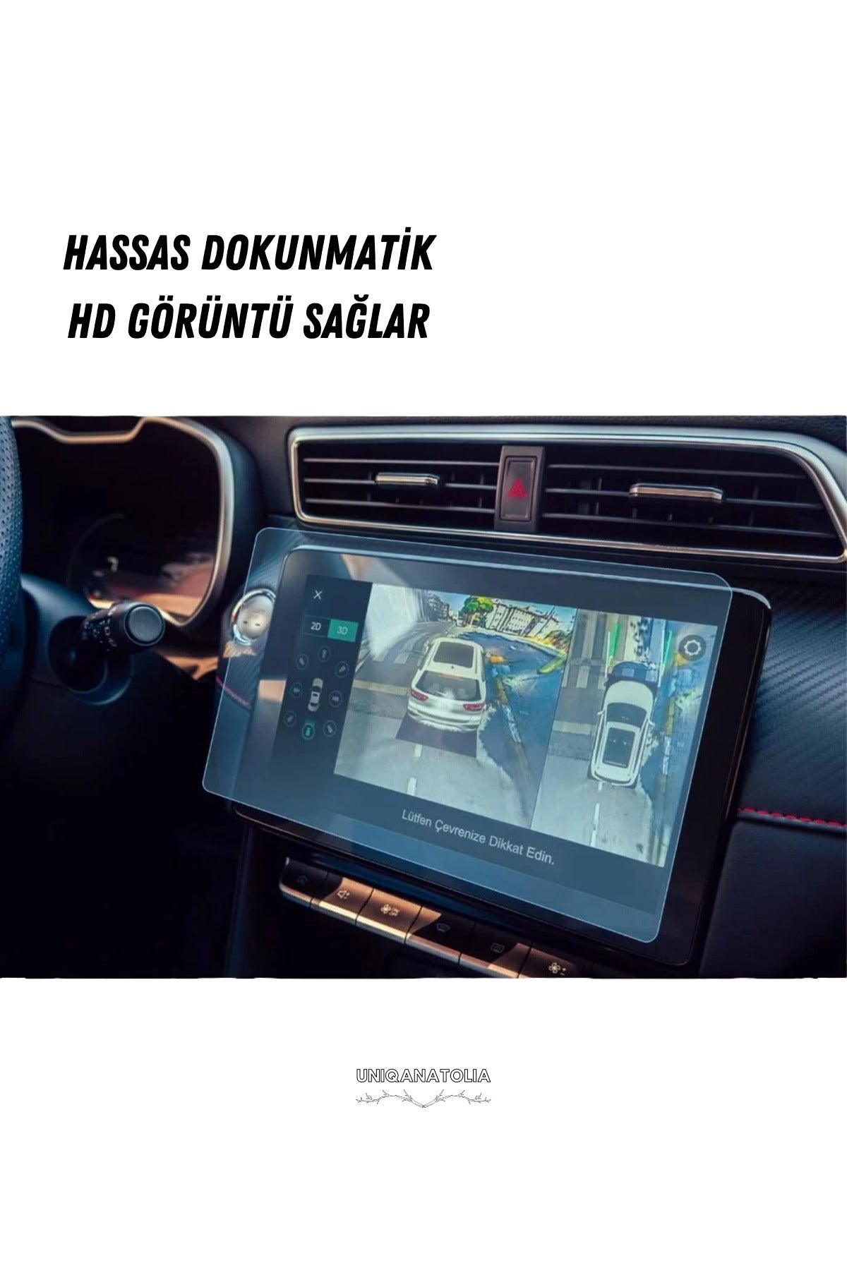 MG SZ 2023 Navigasyon ve Multimedya Uyumlu Nano Ekran Koruyucu
