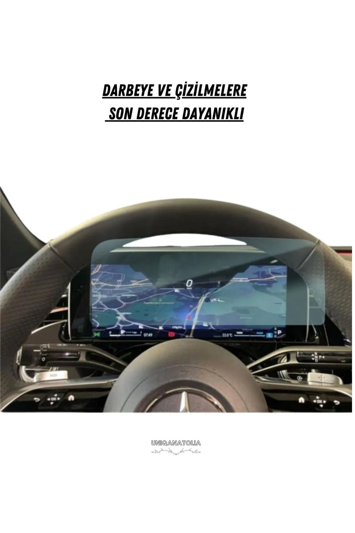 Mercedes E180 2025 Hayalet Gösterge Uyumlu Nano Ekran Koruyucu