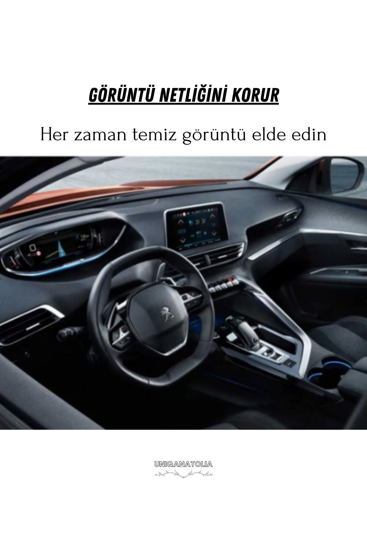 Peugeot 3008 Navigasyon Multimedya Nano Ekran Koruyucu